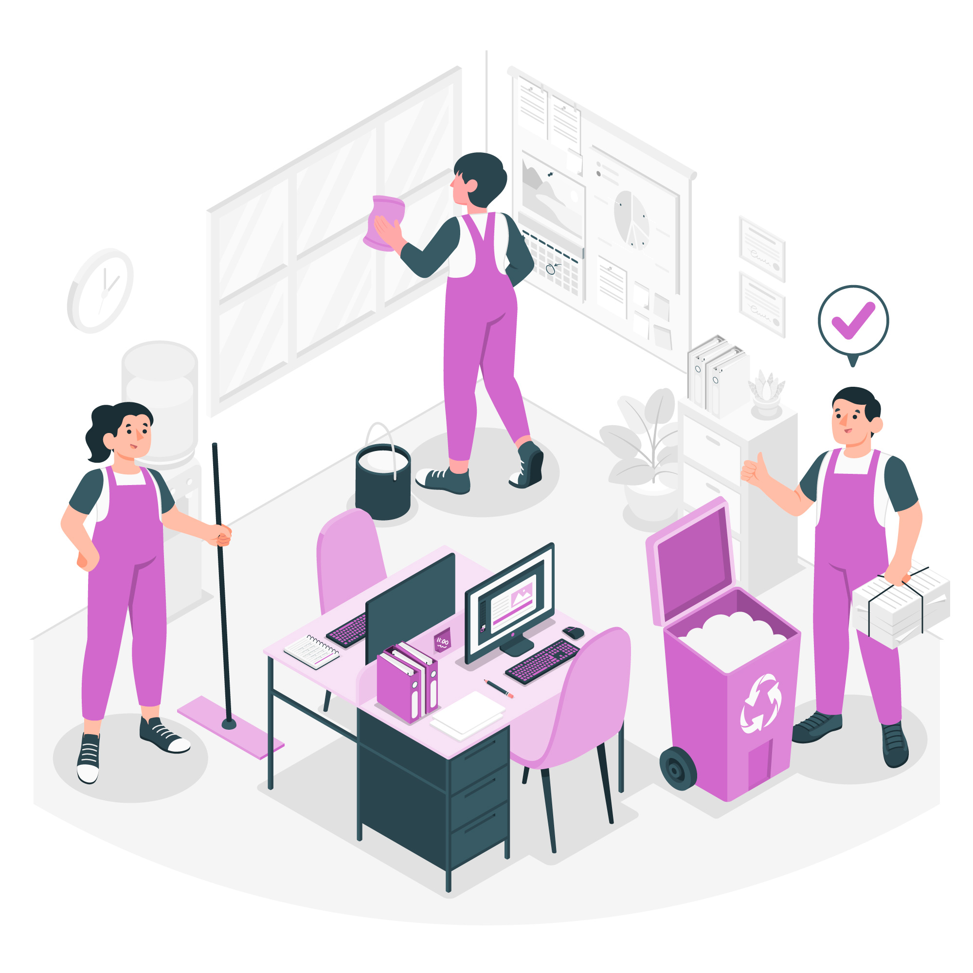 Experienced cleaners icon